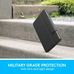 Logitech Rugged Folio, Smart Connector and Durable Spill-Proof Keyboard, 25.91 cm (10.2") Bluetooth Handheld Tablet Keyboard Compatible with Desktop, Laptop, Mac Rugged Folio, Smart Connector and Durable Spill-Proof Keyboard, 25.91 cm (10.2") image 2