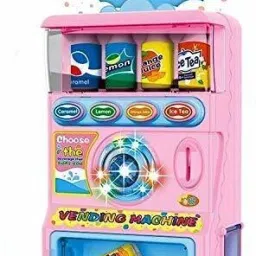 Vending Machine Toy, Pretend Play Electronic Drink Machines, Early-16