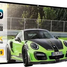 Savsol Portable Projector Screen 100 inches,16:9 HD Polyester Thickening White Screen for Projector,Multi-Angle Screen Projector. Diagonal, 16:9 Aspect Ratio, 54 Inches x 39 Inches, 1.2 Gain, Black Coated From Back Side, Supports UHD-3D-4K-8K Technology Projector Screen (Width 221 cm x 125 cm Height)-1