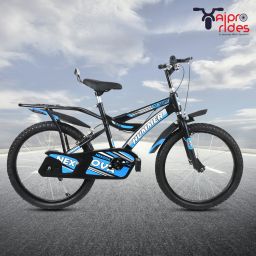 20T HUMMER SKYBLUE CARRIER CYCLE FOR 6 TO 9 YEARS KIDS 20 T (inch) BMX Cycle-image-22
