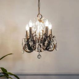 kapoor lampshades Fabia 3 Light Metal Chandelier-picture-37