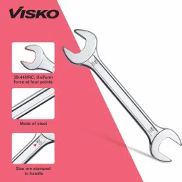 visko 701 Double Sided Open End Wrench Set image 2