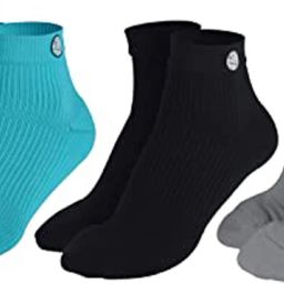 Compression Ankle lenght Sock for Men Women Formal,Sports,Multicolor S/M 3Pair Women, Men Compression-image-42
