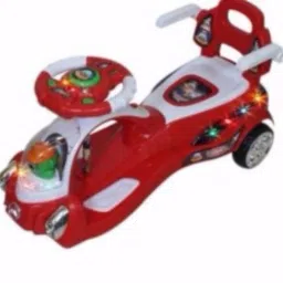 Swing Car Space Car Musical Deluxe Rideons & Wagons Non Battery Operated Ride On-image-7