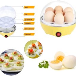 bruzone EB - 555 Egg Boiler Egg Poach Electrical Automatic Egg Separator Egg Steaming (Multicolor) Egg Cooker image 2