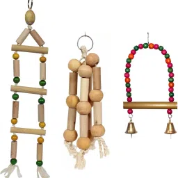 Wooden Chew Toy, Training Aid For Bird-image-1