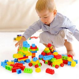 Best Gift 50+Pcs Building Blocks Puzzle Educational Learning Brain Game Gift Toy-image-50
