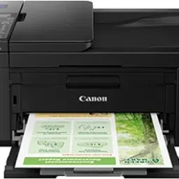 Canon E4570 All in One (Print, Scan, Copy) Multi-function WiFi Color Inkjet Printer image 2