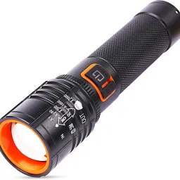 USB Rechargeable Long Range Torch Light For Emergency Torch-16