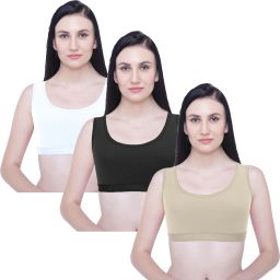 Pack of 3 Women Everyday Non Padded Bra-image-33