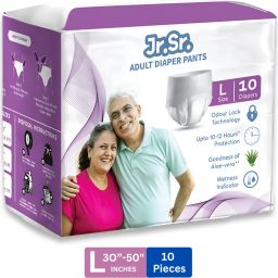 Pull-up Pants with Wetness Indicator | 76-127 cm (30"-50") | Pack of 1 | Adult Diapers - L-image-27