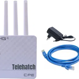 Telehatch 4G Lte WiFi Router (All SIM) 4G Router 2.4 GHz 300 Mbps Wifi Speed Tri Band External Antenna MiFi (Sim Based)-11