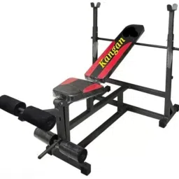 Flat Gym Bench 2x4 with 2 Inch Soft Cushion Multipurpose Fitness Bench-picture-16