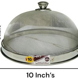 Stainless Steel Net Dish Cover Multipurpose Mesh Dome Food Cover 10 inch Lid Sieve-40