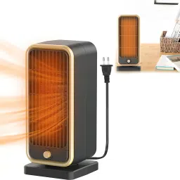Electric Small Room Fan Heater Warmer for Bedroom PTC Hot Air Blower for Winter Fan Room Heater-picture-2