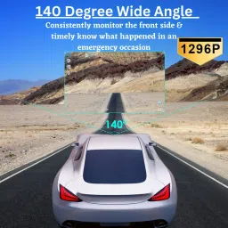 Maizic Smarthome Dashcam| WiFi| Wide Angle View| G-Sensor| GPS Log Reverse Assist Camera System image 4