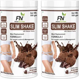 Slim Shake Formula 1 with Natural Herbs for weight control&Management-Chocolate-image-48
