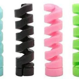 ftcome Charger Cable Protector Data Cable Saver Charging Cord Protective Cable Cover Colourful Cable Protector-image-16