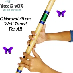 C Natural Well Tuned 19 inch/48.3 cm 7 holes Professional Flutes Bamboo Flute-76