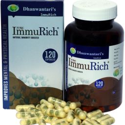 Immurich Natural Immunity Booster | A2 Cow Colostrum 120 Stamina Booster Capsule-image-70