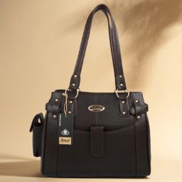 Women Brown Hand-held Bag-image-37