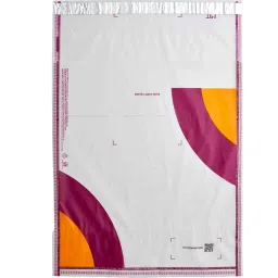 meesho Opaque Bag With QR Code |Without POD|Tamper proof Security Polybag Security Bag-image-0