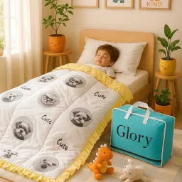 Cartoon Single Comforter for AC Room-image-19