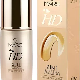 HD 2In1 Super Stay Liquid Matte Foundation Light Weight Waterproof F07 Foundation-1