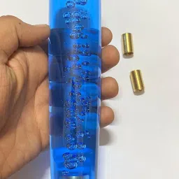 BLUE 20CM CRYSTAL BUBBLE STYLING GEAR SHIFT KNOB SPORTY Car Flywheel-25