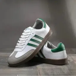 Retro-Style White Sneakers Casuals For Men-image-23