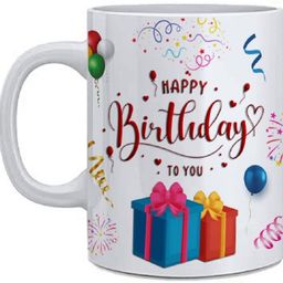 rb point Happy Birthday Printed Ceramic Tea Milk 325ml Ceramic Coffee Mug-picture-23