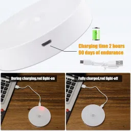 xwipe USB Charging Wireless Self Adhesive LED Body Induction Lamp Sensor Light Smart Sensor Light image 2