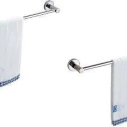 Stainless Steel Round Towel Bar/Towel Holder/Towel Stand/Towel Hanger 24 inch Longer-pack 1 24 inch 1 Bar Towel Rod-image-87