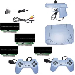 NOWAIT 8bit 4 cassette with Tv Video Classic Game console 8bit Best Multiplayer NA GB with 30 to 40 games in built ,with 1 cassette-44