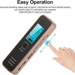 Inext Mini Digital Voice Audio Recorder MP3 Player Dictaphone Sound Recording Device NA Voice Recorder image 5