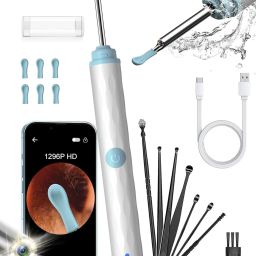 Ear Wax Removal Kits with Camera，6 LED Light Earwax-image-12