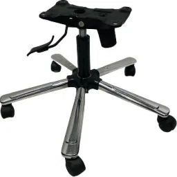 Chair Base (Steel Heavy) with Black Wheel & Power Hydraulic & Central tilt Plate Fixed Furniture Caster-image-44