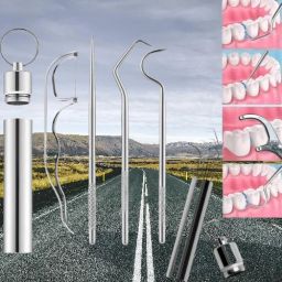 7-in-1 Teeth Cleaning Kit – Durable Stainless Steel Tools-image-94
