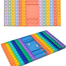 Pop It Dice Game Board – Big Size Rainbow Sensory Toy-19