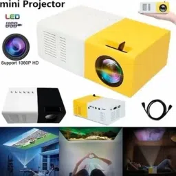 CABRRR YG-300 Projector | Compact, 4K Input, 720P Output, USB & Remote Projector Mobile Mod-10
