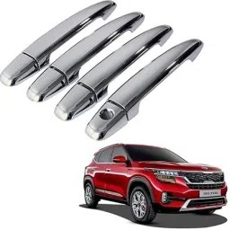 Chrome Door Handle COVER for Kia Seltos 2019-2022 Car Grab Handle Cover-31