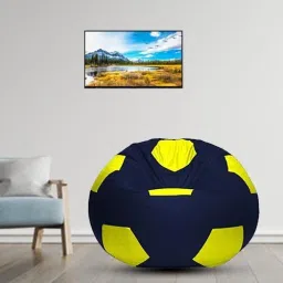 XL Pouffe Bean Bag Cover(Without Beans)-image-10