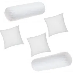 gtx Classic Series Set Of 3 Cushion & 2 Microfibre Solid Bolster Pack of 5-picture-11