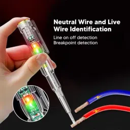 vrtrend Multifunction Dual LED AC-DC Light Tester Pen_VR6 Digital Voltage Tester image 2