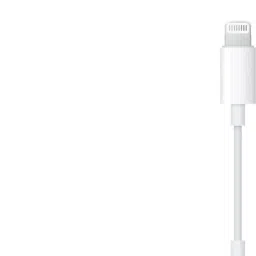 Apple White MMX62ZM/A Lightning to 3.5 mm Phone Converter-21