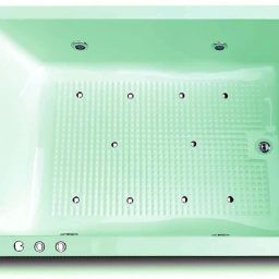 Phoenix Acrylic 6 feet Jacuzzi Massage with Bubble Bath - Green Free-standing Bathtub-image-94