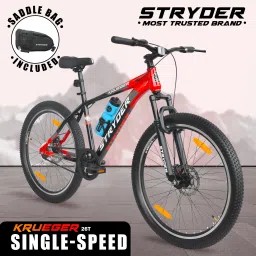 26" Krueger with Saddle Bag - Disc Brakes & Front Suspension | 26 T (inch) Mountain Cycle-image-21
