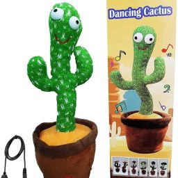 Dancing Cactus Talking Toy, Cactus Plush Toy-image-85