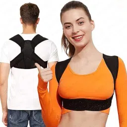 advenga Posture Corrector for Clavicle Support, Adjustable Elastic Back Straightener Posture Corrector image 2