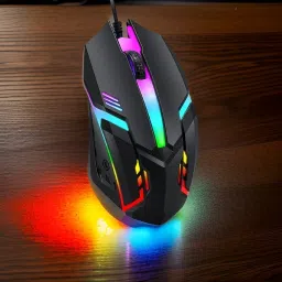 RSG PRODOT 5D COMBO - KEYBOARD,RGB MOUSE,USB HUB ,MOUSEPAD,HDMI,TYPE C & V8 OTGP Wired USB Standard Multi-device Keyboard Compatible with Desktop, Laptop, Mac stand support,FEEL image 3
